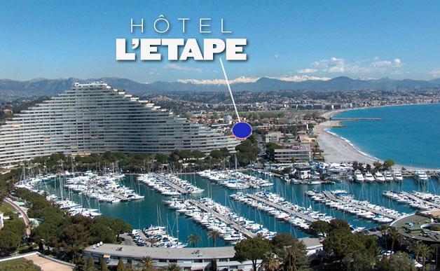 Hotel L'Etape Villeneuve-Loubet Exteriér fotografie